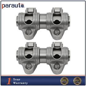 Pa163652ra16 Parautostore For Chevy Sbc 350 1.6 Ratio 3/8 Inch Shaft Mount Stainless Steel Roller Rocker Arms