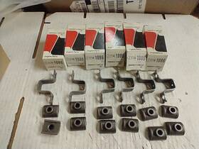 214-1086 Perfect Circle 304 360 401 Rocker Arm Bridges And Pivots 6 U.s.a. Made