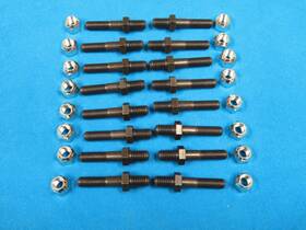 Mr-651 Pioneer Automotive 64-67 Shelby Mustang Fairlane 289 Hipo Screw In Rocker Arm Studs And Nuts