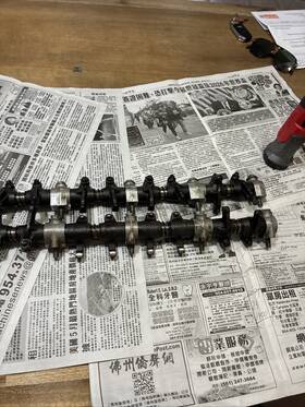 E6262m Plymouth Rocker Arm Shaft 63