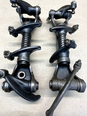 539-05-223 Porsche 356 1600 A And Early B Cast Iron Rocker Arm Assemblies Pair