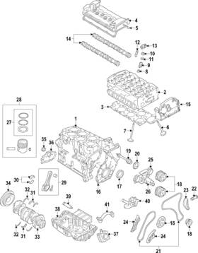 955-105-423-01 Porsche Genuine Valve Lifters