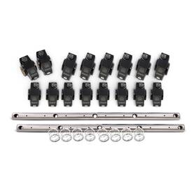 440-868 Proform For Roller Rocker Arm Set 1.5 Shaft-mount Mopar Black Fits Bb Chrysler