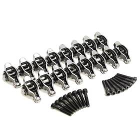 60375217 Prw Sportsman Steel Full Roller Rocker Arms Gm Ls Cathedral Port Head