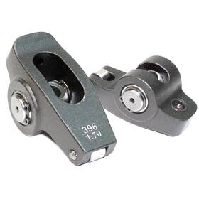 396-454 Prw 6539602 Rocker Arms 2024 Billet Alum Race 1.7 X 7/16 Inch 66-00 Chevy