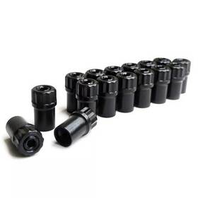 Prw Industries 1200123 Set Of 16 Rocker Arm Nut 3/8-24 In Thread Steel Black