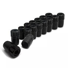 Prw Industries 1200127 Set Of 16 Rocker Arm Nut 7/16-20 In Thread Steel Black