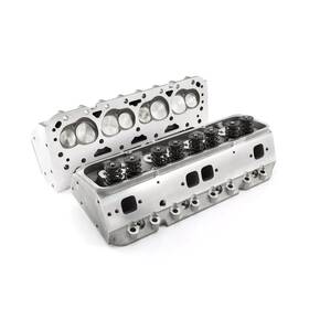 271500asr Psm Aluminum Cylinder Heads Chevy Sbc 350 Complete Set 64cc 210cc Runners Solid