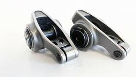 71870 Psm Lpc Pro Series Steel Rocker Arms Ls1 Ls6 1.7 Ratio 3/8 Inch Stud Adjustable