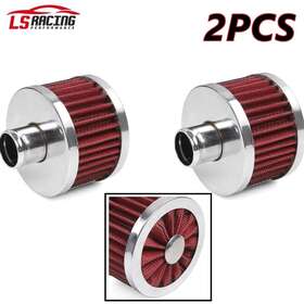 Ofi064-red Rastp 2pcs 1 Inch Extra Flow Breather Red Push In Vent Filter For Valve Cover