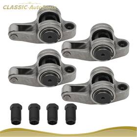 Re163654ts23301 Refast-autoparts For Chevy Bbc 454 1.7 Ratio 7/16 Inch Steel Roller Tip Rocker Arm Set