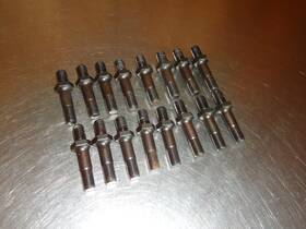 Ras716 Rocker Arm Studs New Screw In Stud Set 7/16 Inch 2.5 Length Racing Race Drag Car