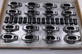 Rsrm003 Rsring Sb Chevy 400 350 327 305 Stainless Steel Roller Rocker Arms 1.6 Ratio 3/8 Inch Studs