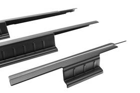 11651.74 Rugged Ridge 18-22 Jeep Wrangler Rocker Pnlandsill Plate Cvr Guard 4pc