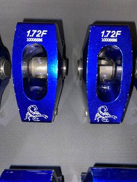 10006686 Scorpion 1986-1995 Ford Mustang 5.0l Roller Rockers 1.72 Ratio Set Of 16