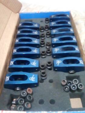 Spc1069bl Scorpion Performance Race Roller Rockers 1.73f Bbf Pedestal V-6 240-300
