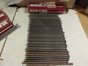 Rp3176 Sealed Power Lot Of 38 Pushrods 170 200 Ford 1965-1983