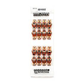 Sd1002 Sharp Rockers Sbc Roller Rocker Arm Set 1.6 Ratio 3/8 Stud