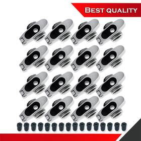 Sv27321 Shopvertex Stainless Steel Roller Rocker Arms Suit Ford Sbf 289 351w 1.6 Ratio 7/16 Inch Stud