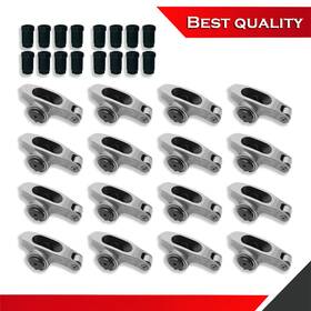 Sv27364 Shopvertex Roller Rocker Arms Suit Chevy Bbc 369 427 454 Stainless Steel 1.7 Ratio 7/16 Inch