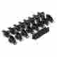Sp12-261-1160 Speedmaster Sbc Chrome Moly Rockers Ultra Black 1.5 Ratio 3 8 327 350 383 400