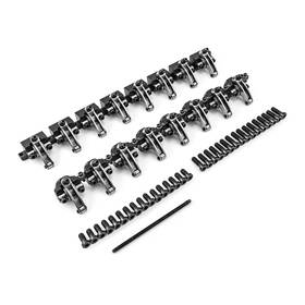 1-261-032 Speedmaster Chevy Bbc 454 Shaft Mount 1.7 Ratio Dna Stainless Steel Roller Rocker Arms