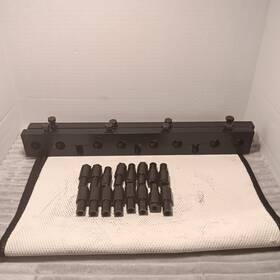 Pce259.1011 Speedmaster Cat Aluminum Sbc Chevy 327 350 383 400 Stud Girdle Kit 3/8 Inch Poly Locks Sg-1001b