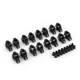 Pce261.1041.01 Speedmaster Chevy Ls1 1.7 Ratio Aluminum Pedestal Mount Roller Rocker Arm Set Black