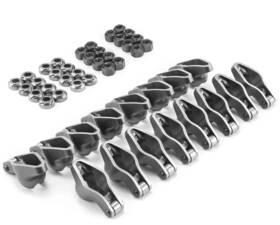 Pce261.1052.01 Speedmaster Small Block Ford Sbf 289 302 351 Windsor 1.60 3/8 Inch Steel Roller Tip Rocker Arms