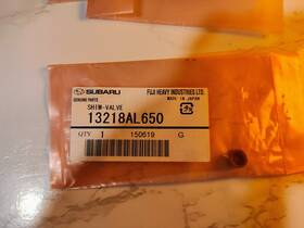 13218al650 Subaru Fb Valve Shim 1.90mm New