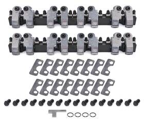 T And D Machine 2229-160/160 Sbc Shaft Rocker System With Brodix 18c/18 Clone