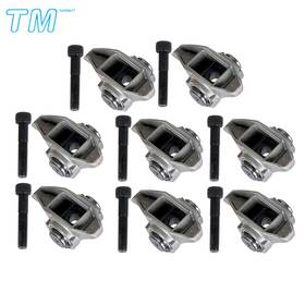 536778 Techme17 Rocker Arms With Upgraded Trunion Kit Qty-8 For Buick Allure Lacrosse Rainier