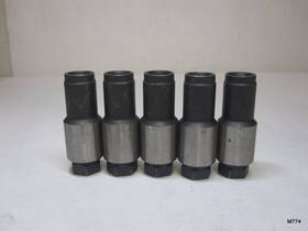 Pce255.1006 Top Parts 3/8 Inch Polylock Rocker Arm Nut 5 Pc Set For Speedmaster Suits Stud Girdle