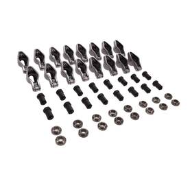 60163 Top Street Performance Cast Steel Rocker Arms 1.6 Ratio 3/8 Inch Stud For Small Block Chevy V8