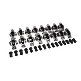 71153 Top Street Performance Pro Series Stainless 1.5 Roller Rocker Arms 3/8 Inch Studs For Chevy Sb
