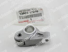 13802-17010 Toyota Genuine Oem Arm Sub-assy Valve Rocker No.2 New