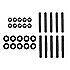 Tfs-61400613 Trick Flow Rocker Arm Shaft Studs 5/16 Sbm 10pk -