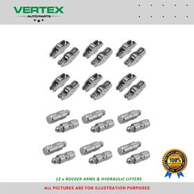 V-err7233 Vertex Auto Part Ap0058 For Land Rover Discovery 2.7 Td 4x4 276dt Diesel 12 X Rocker Arms And Lifters