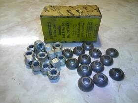2174ax Wohlert Rocker Arm Adjusting Ball And Nuts 1958 1959 1960 1961 Chevrolet With 348 Engine