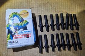 Wg-261cm Wolverine Nos Blue Racer Pro Series Rocker Arm Stud Kit 7/16 Inch Big Block Chrome Moly