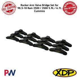 Xd318 Xdp Rocker Arm Valve Bridge Set For 98.5-18 Ram 2500 / 3500 5.9l 6.7l Cummins