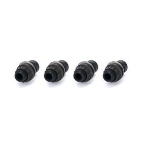 Yella Terra Yt18005 Set Of 4 Rocker Arm Adjuster Nuts Washers Included Black