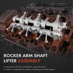 For Dodge Grand Caravan V6 4.0L 2PC Engine Rocker Arm Shaft Assembly 4892293AA. Fixed Price $279.69.