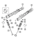 Genuine Mopar Valve Tappet 4884594AK. Fixed Price $5.04.