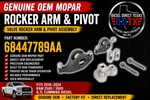 Oem Mopar 68447789AA Rocker Arm Pivot 2019-2024 Ram 2500 3500 6.7L. Fixed Price $75.00.