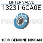132316CA0E Genuine Nissan Lifter Valve 13231-6CA0E. Fixed Price $25.14.