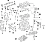 Genuine Mazda Valve Lifters 1F20-12-300B. Fixed Price $14.16.