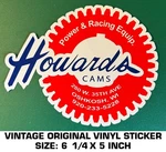 Howards Cams Power & Racing Equip. - Vintage Original Vinyl Decal Sticker. Fixed Price $9.42.
