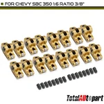 Gold 2024 Aluminum Rocker Arms For Chevy Sbc(small Block) 350 1.6 Ratio 3/8 Inch. Fixed Price $201.99.
