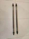 (2) Genuine Porsche 356A 356B 356C 356SC 912 Push Rod Aluminum. Fixed Price $60.00.